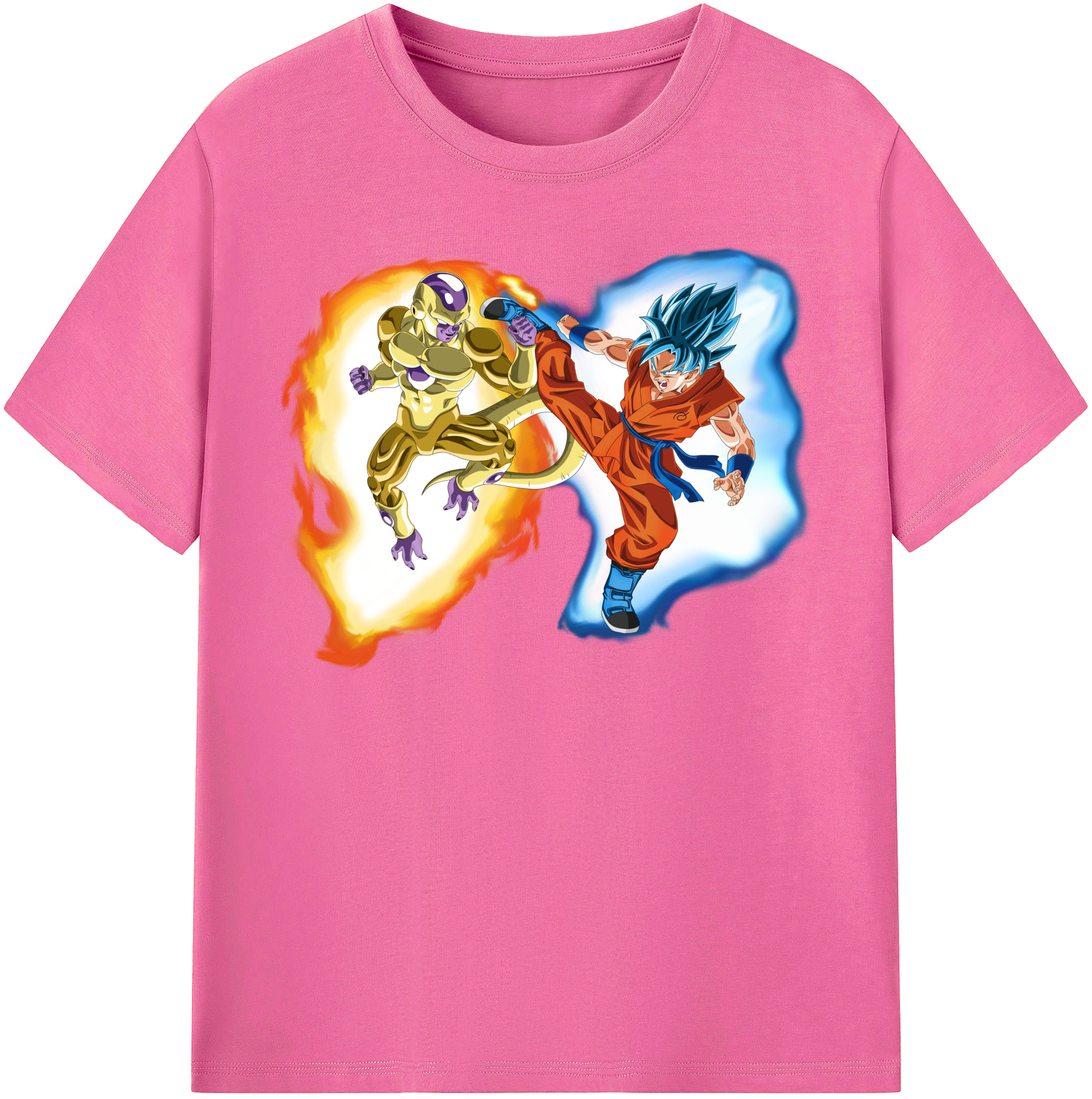 （画像用） ドラゴンボール フリーザ DRAGON BALL Frieza レディースカジュアルプリントTシャツ（綿100％）